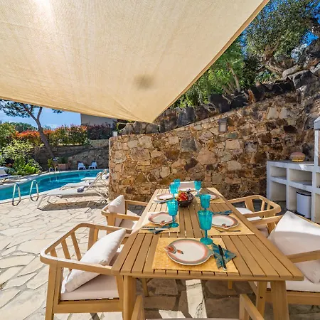 Casa Palmera Con Piscina Privada Vistas Al Mar Y Aire Acondicionado Villa *