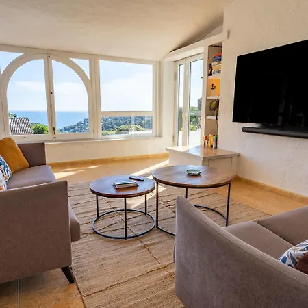 Casa Palmera Con Piscina Privada Vistas Al Mar Y Aire Acondicionado *
