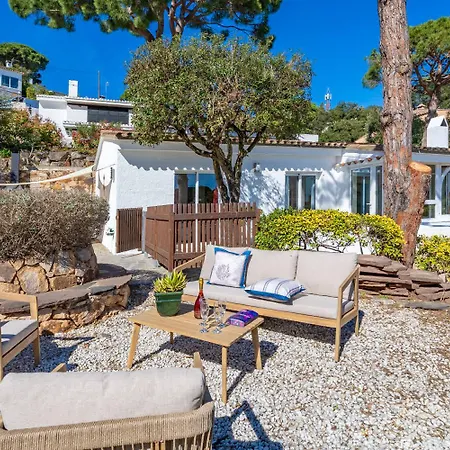 Casa Palmera Con Piscina Privada Vistas Al Mar Y Aire Acondicionado Villa Tossa de Mar