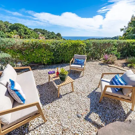 Villa Casa Palmera Con Piscina Privada Vistas Al Mar Y Aire Acondicionado Tossa de Mar
