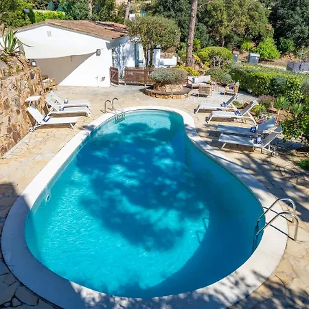 Villa Casa Palmera Con Piscina Privada Vistas Al Mar Y Aire Acondicionado Tossa de Mar